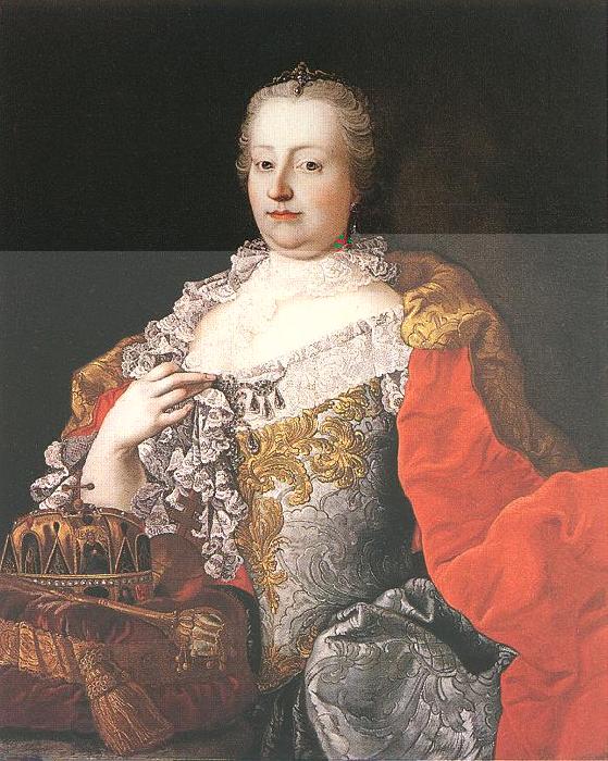 MEYTENS, Martin van Queen Maria Theresia sg